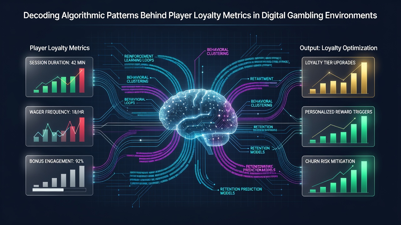Decoding Algorithmic Patterns Behind Player Loyalty Metrics in Digital Gambling Environments